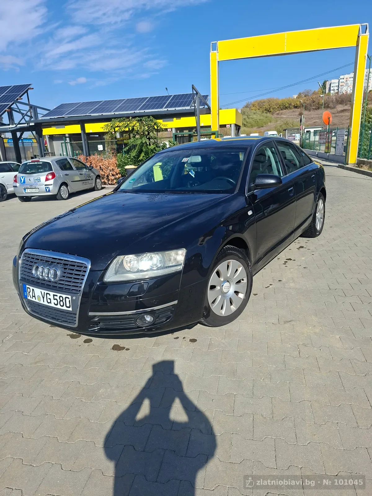 Audi а6с6TDседан, автоматик, черен цвят — снимка 10