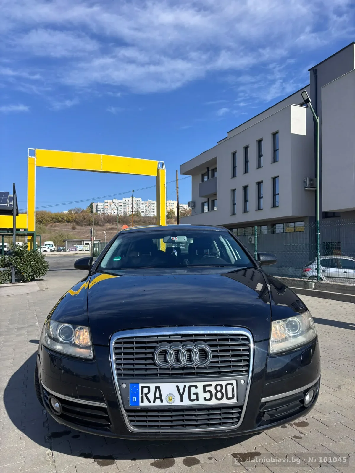 Audi а6с6TDседан, автоматик, черен цвят — снимка 4