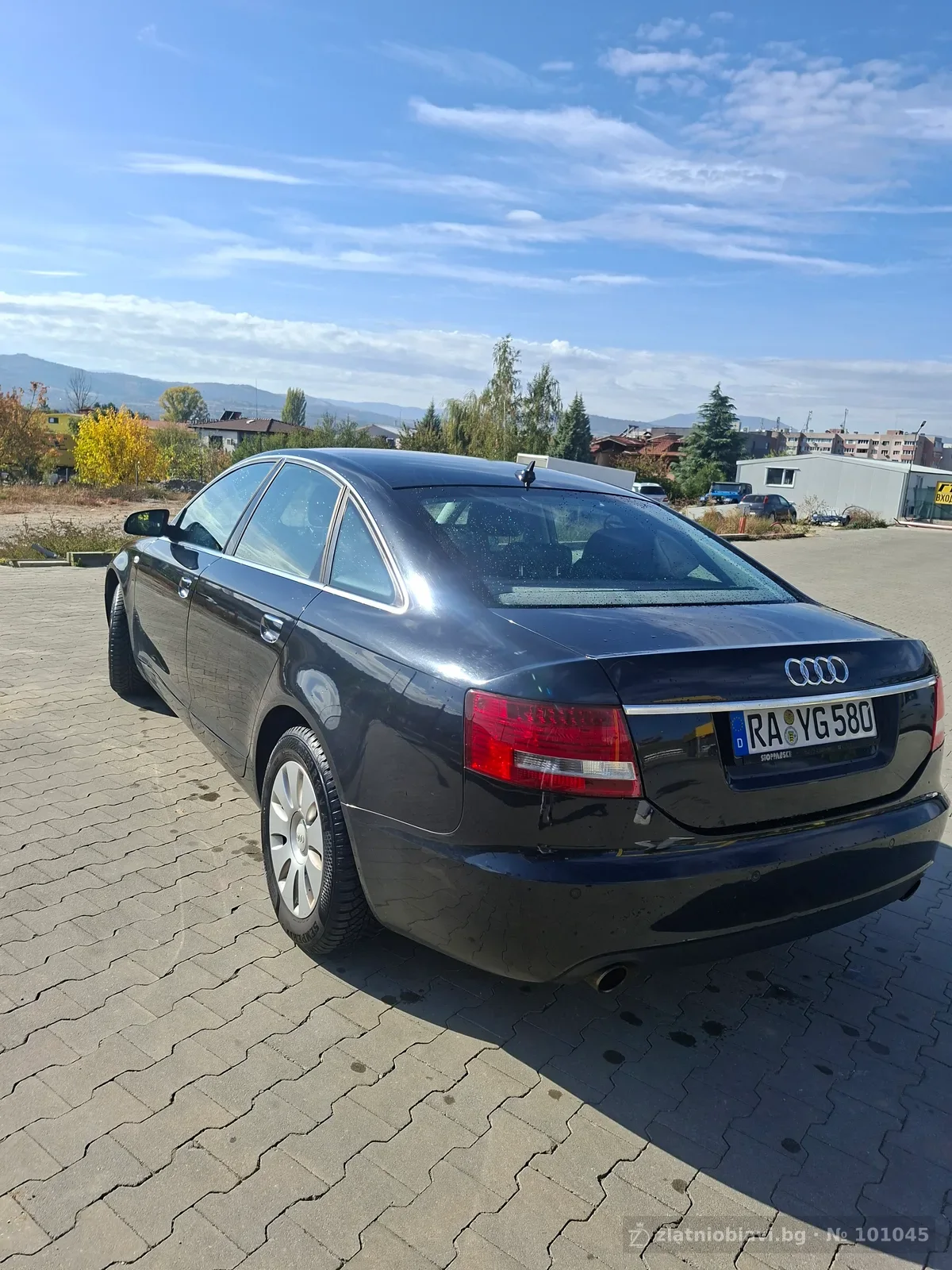 Audi а6с6TDседан, автоматик, черен цвят — снимка 9